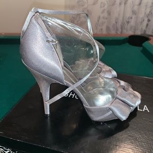 Silver heels